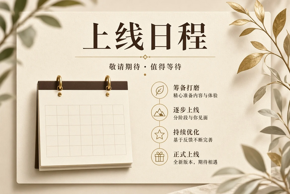 上线日程